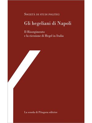 cover image of Gli hegeliani di Napoli